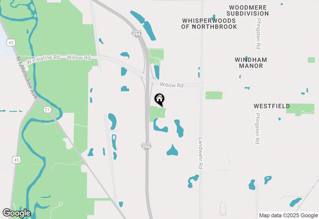 Map of 4517 S Seminole Drive, Glenview, IL 60026