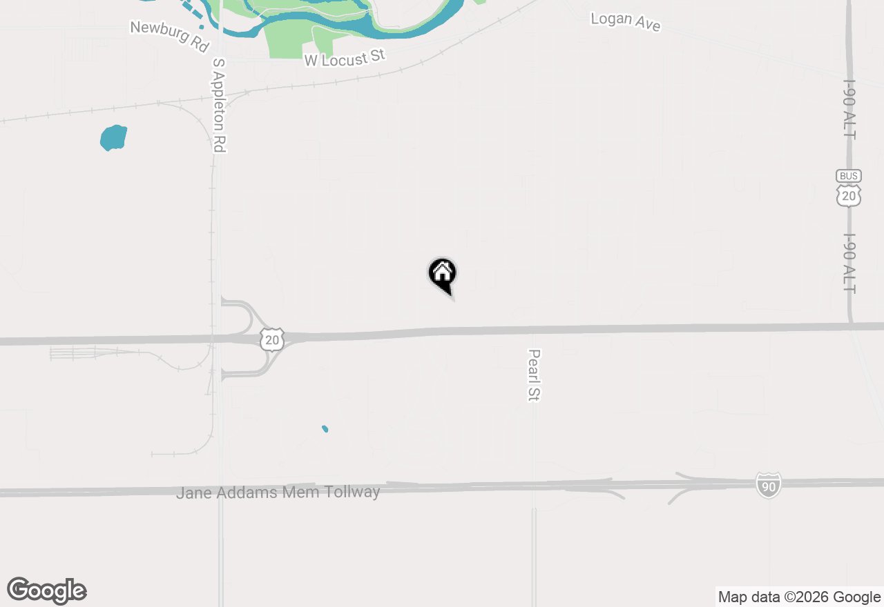 Map of 637 Southtowne Drive, Belvidere, IL 61008