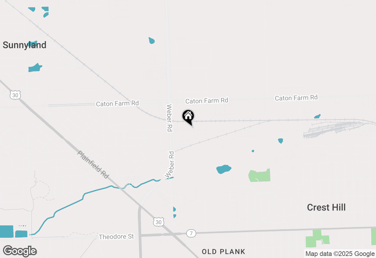 Map of 1444 Root Street, Crest Hill, IL 60403