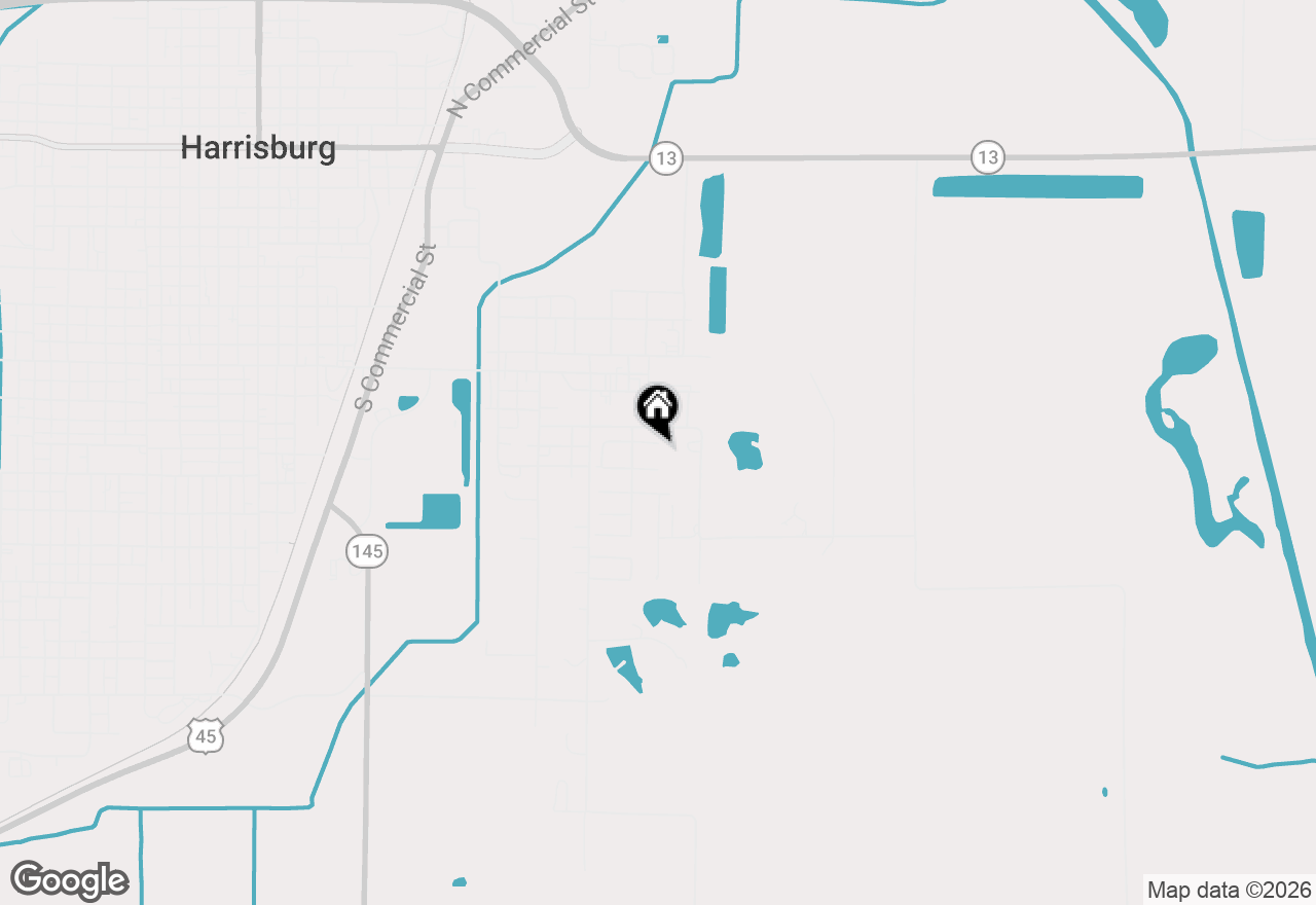 Map of 8 Dogwood Place, Harrisburg, IL 62946
