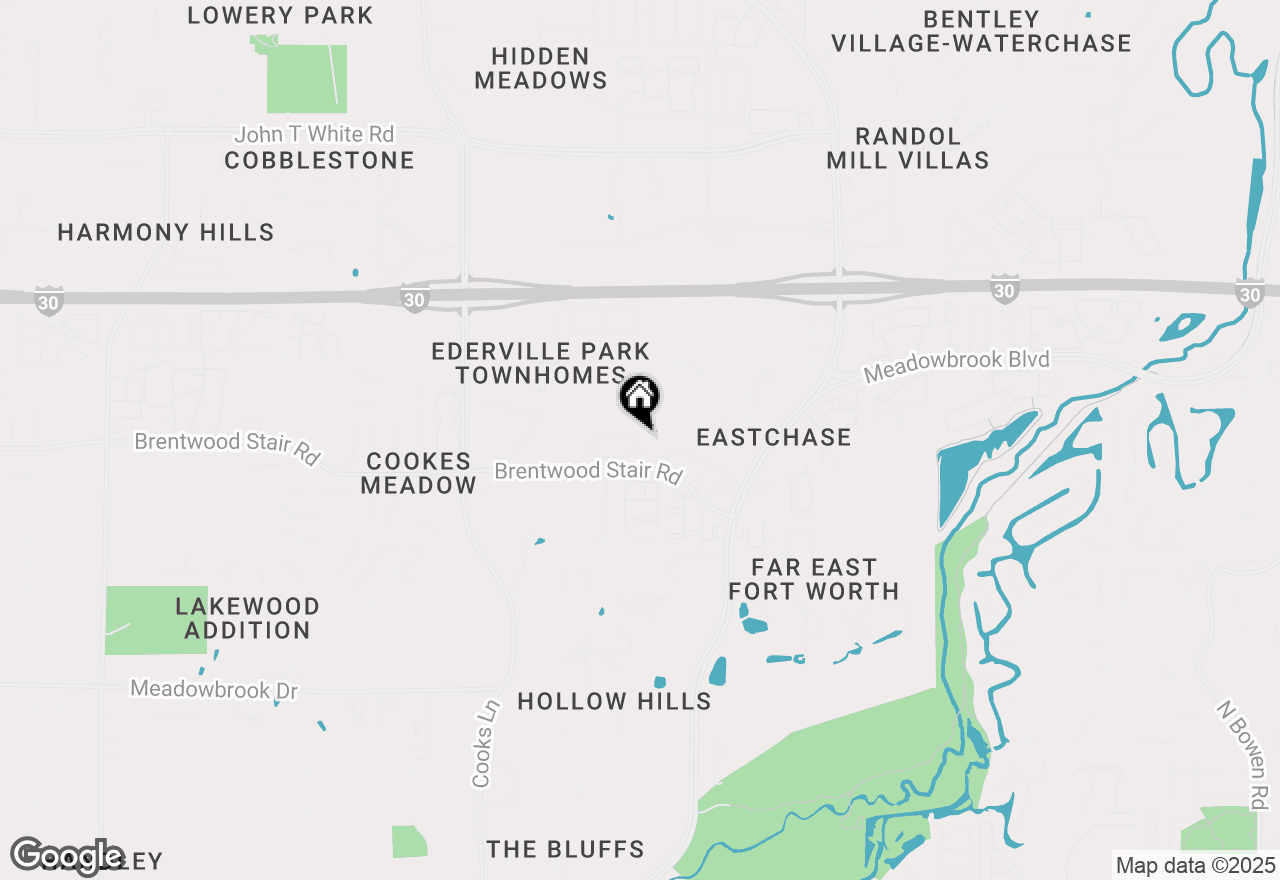 Map of 8201 Trudy Lane, Fort Worth, TX 76120