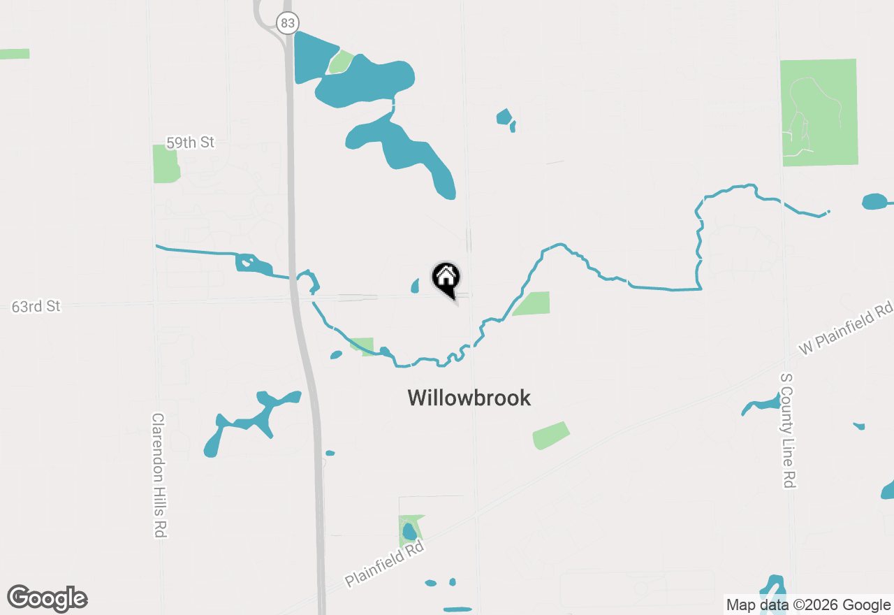 Map of 16W055 63rd Street, Willowbrook, IL 60527