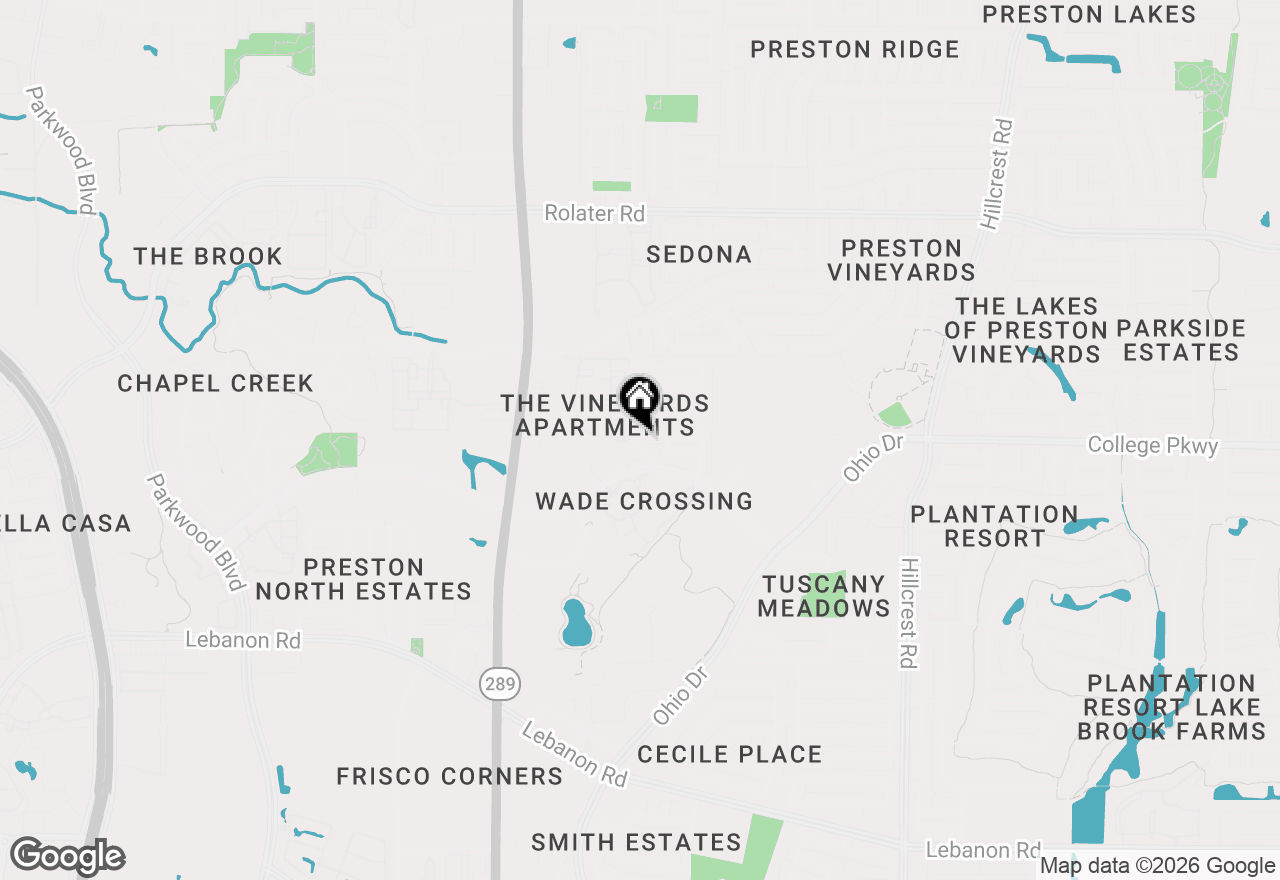 Map of 9503 Saddle Drive, Frisco, TX 75035