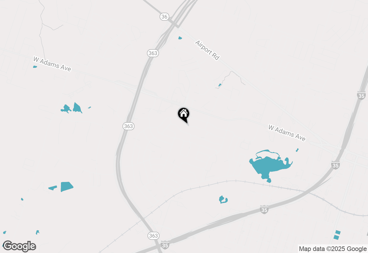 Map of 3809 Buffalo Trail, Temple, TX 76504