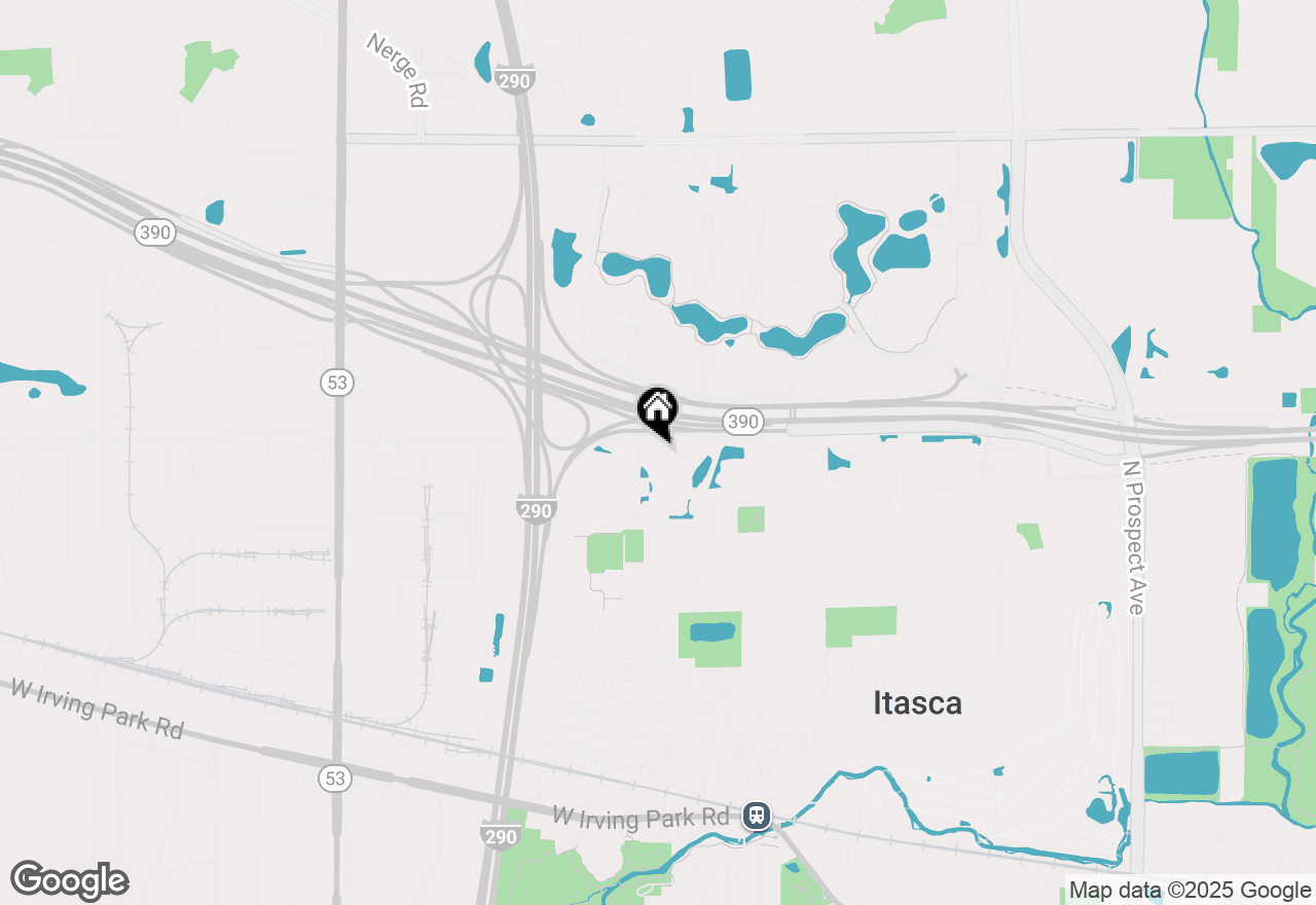Map of 991 Willow Street, Itasca, IL 60143