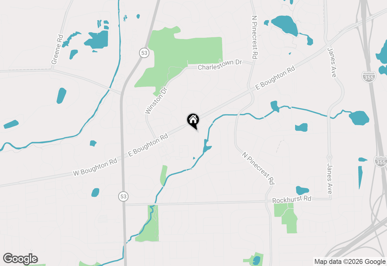 Map of 539 Goodwin Drive, Bolingbrook, IL 60440