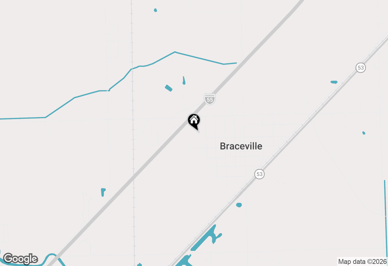 Map of 511 Sundown Trail, Braceville, IL 60407