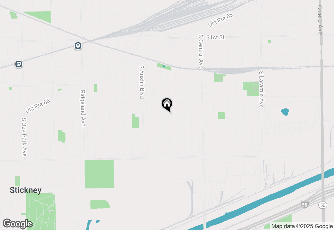 Map of 3607 S 58th Court, Cicero, IL 60804