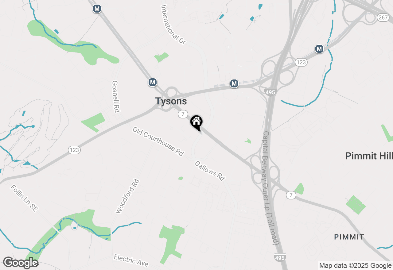 Map of 8133 Leesburg Pike #140, Vienna, VA 22182