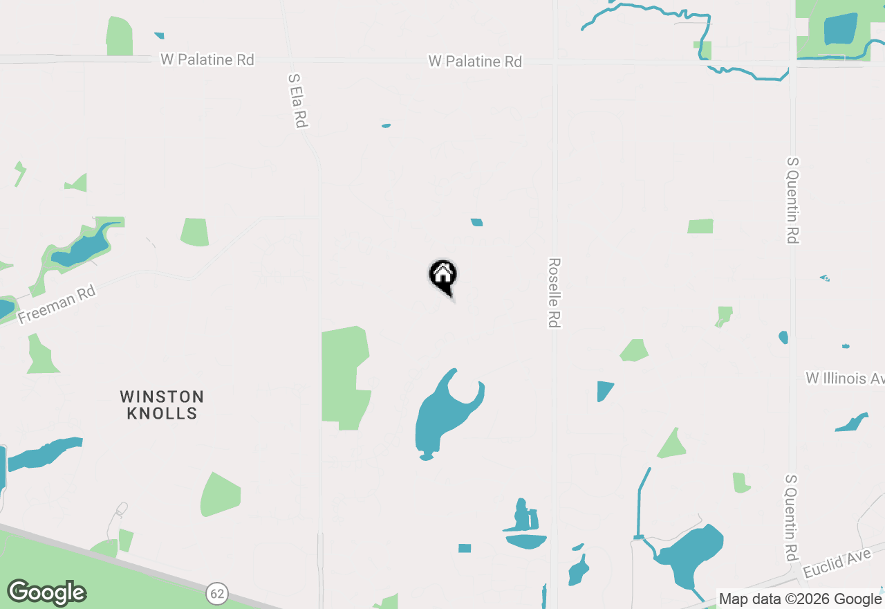 Map of 545 Windsor Road, Inverness, IL 60067