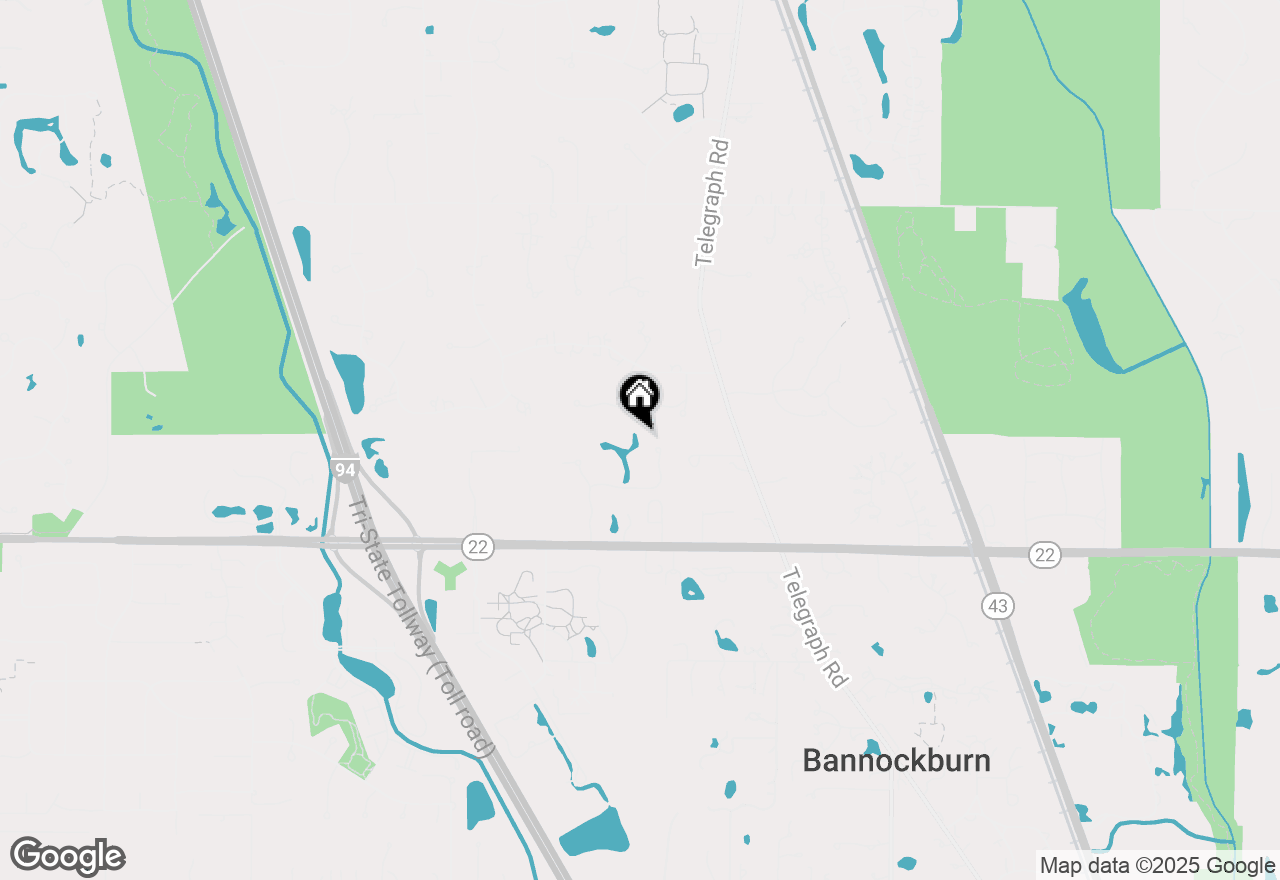 Map of 11 Lakewood Drive, Bannockburn, IL 60015