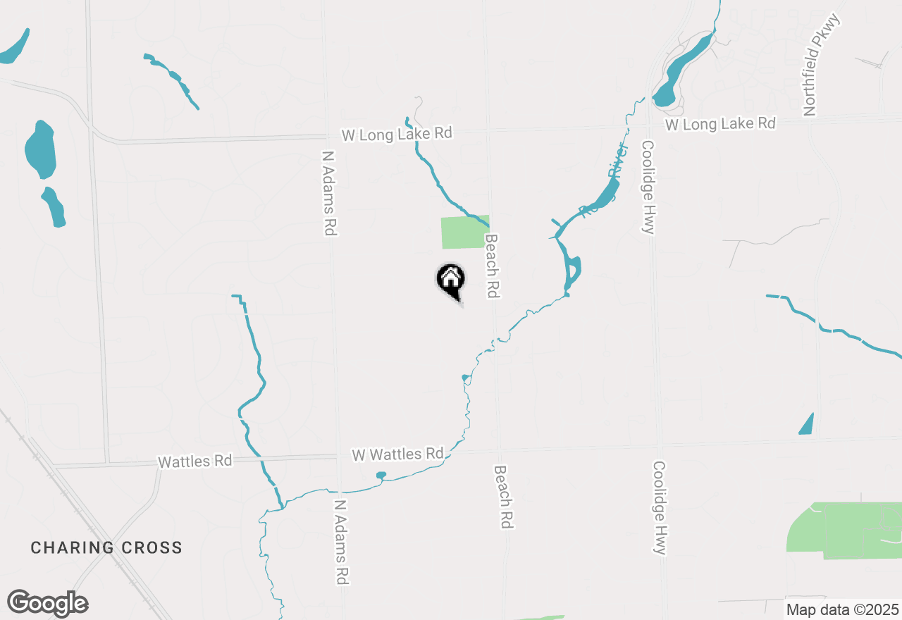 Map of 2611 Tarragona Way, Troy, MI 48098