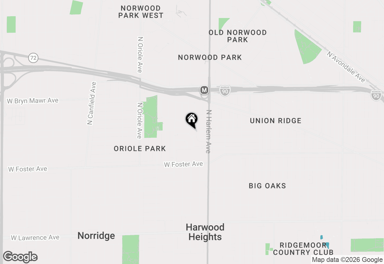Map of 5369 N Oconto Avenue, Chicago, IL 60656