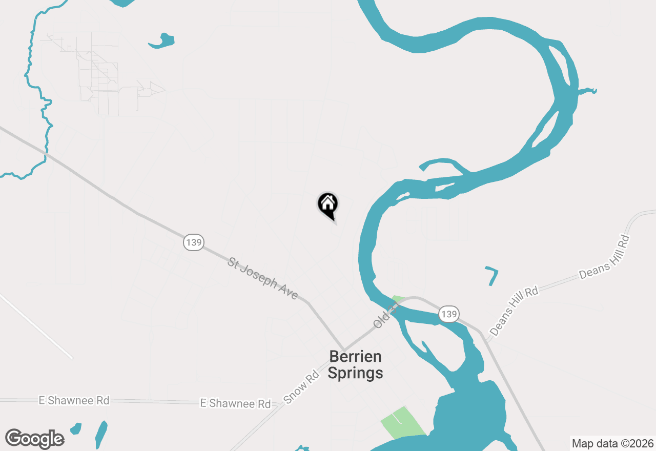 Map of 315 Pam Drive, Berrien Springs, MI 49103
