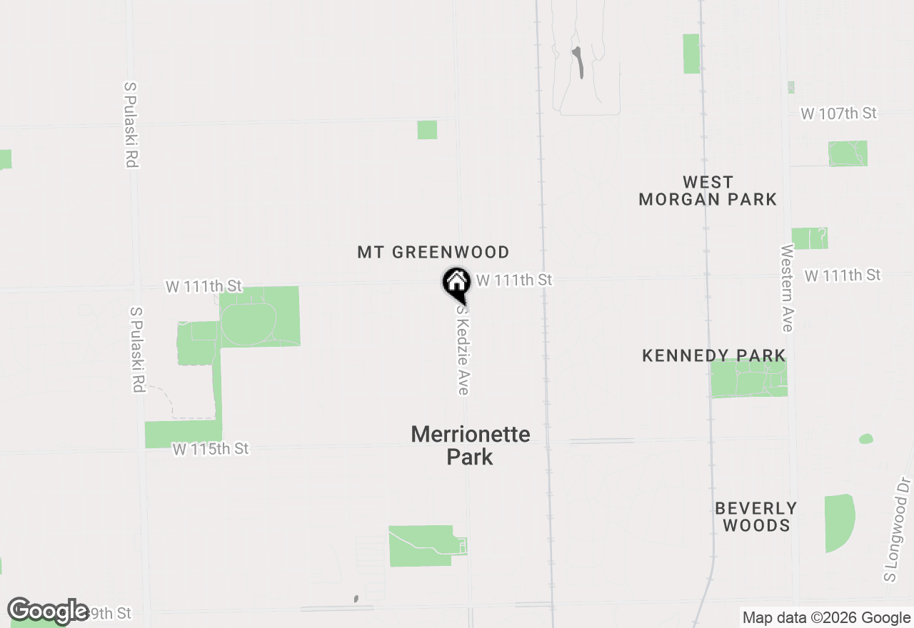 Map of 11148 S Kedzie Avenue, Chicago, IL 60655