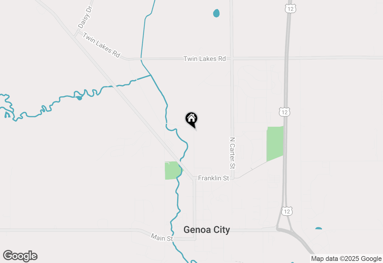Map of 933 Freeman St, Genoa City, WI 53128