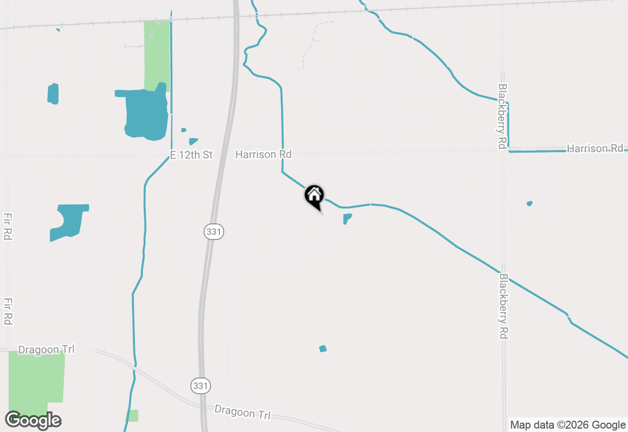 Map of 1427 Princeton Court, Mishawaka, IN 46544