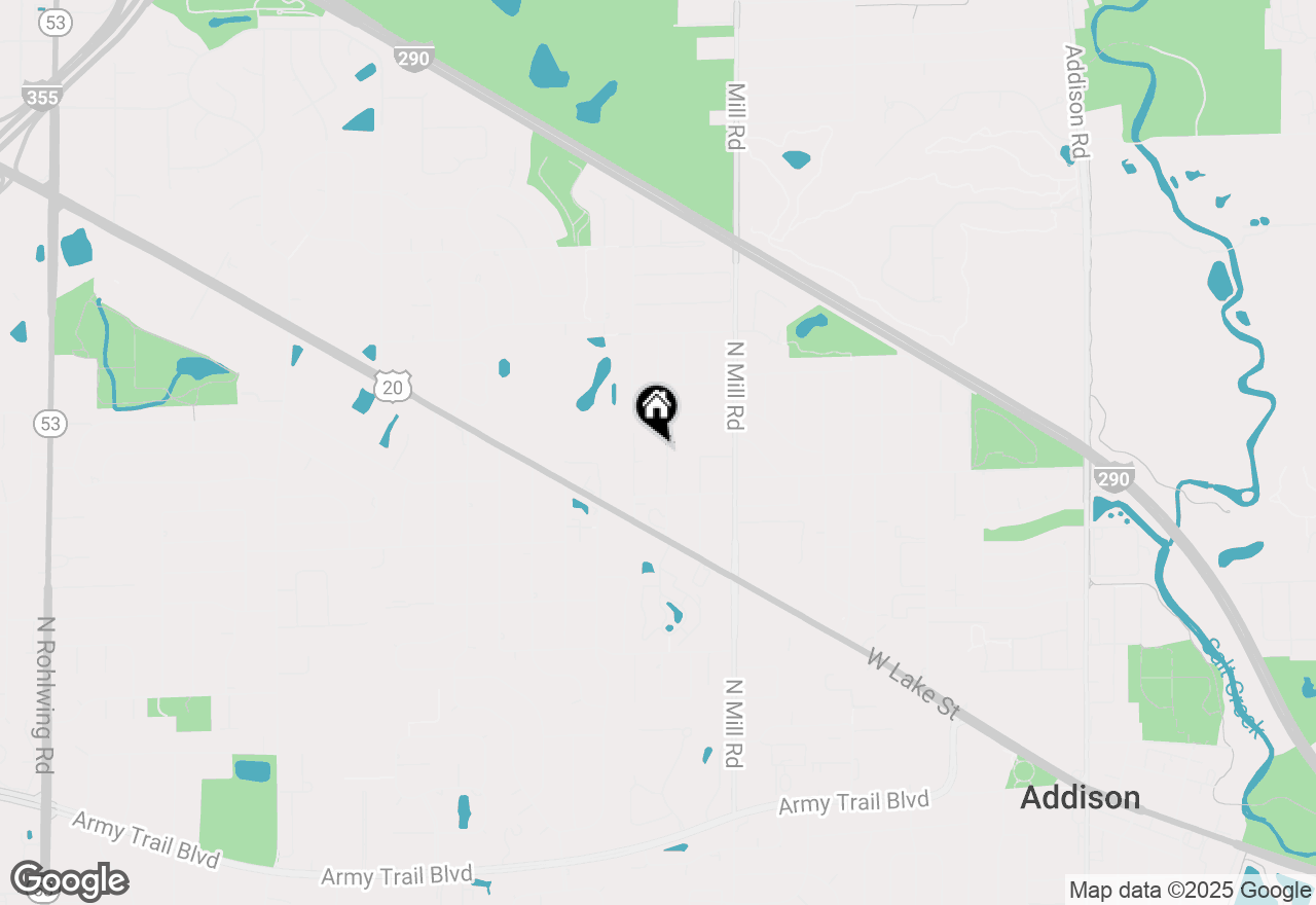 Map of 4N442 2nd Avenue, Addison, IL 60101