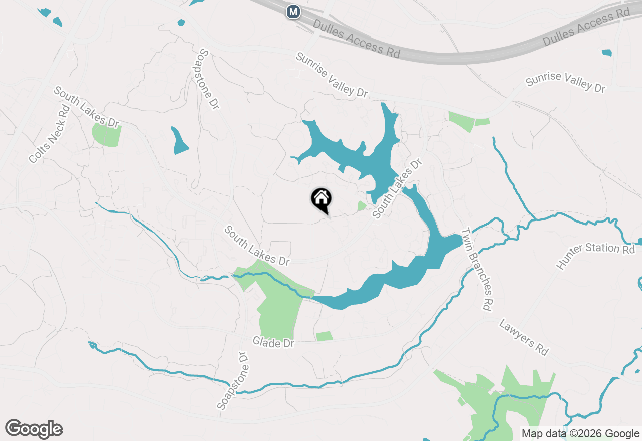 Map of 2120 Whisperwood Glen Lane, Reston, VA 20191