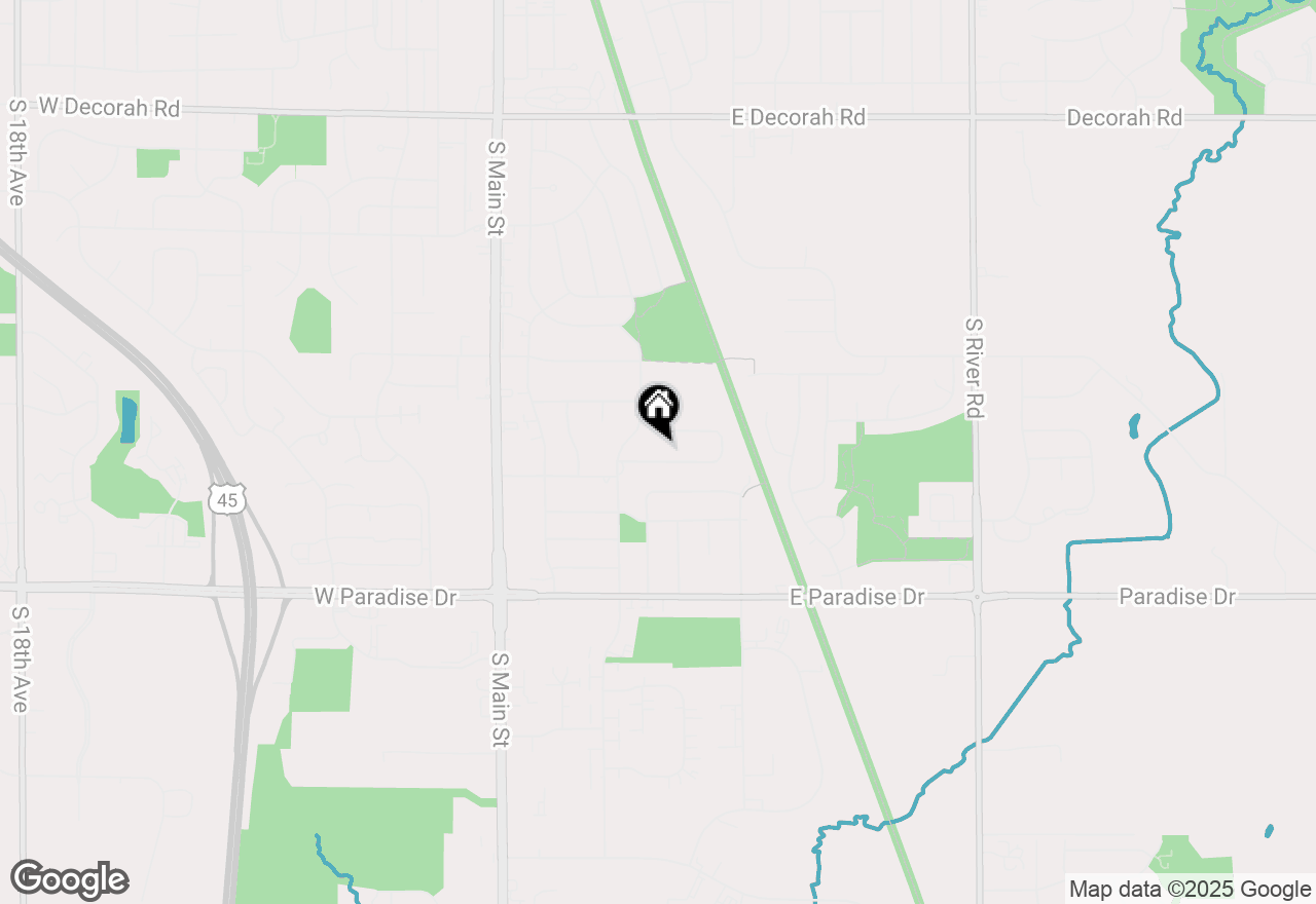 Map of 162 Laurel Dr S, West Bend, WI 53095