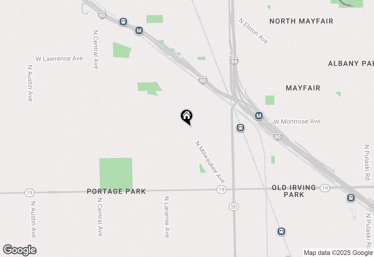 Map of 4350-4358 N Milwaukee Avenue, Chicago, IL 60641