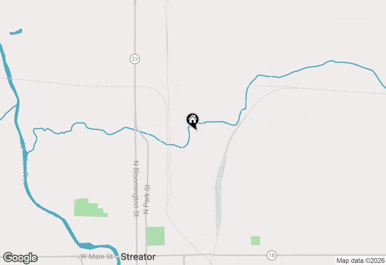 Map of 1304 N Everett Street, Streator, IL 61364
