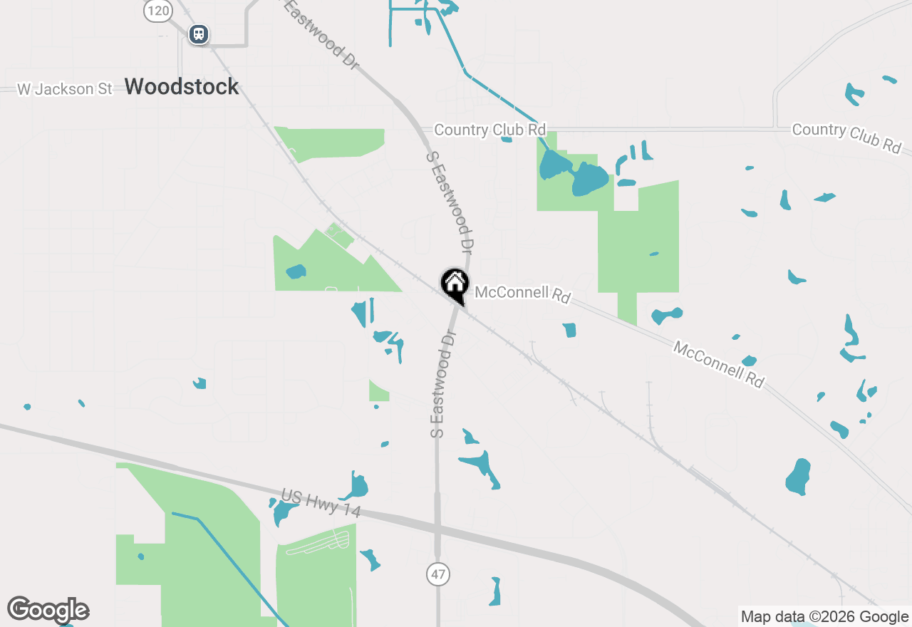 Map of 0 Il Rt 47 Route, Woodstock, IL 60098