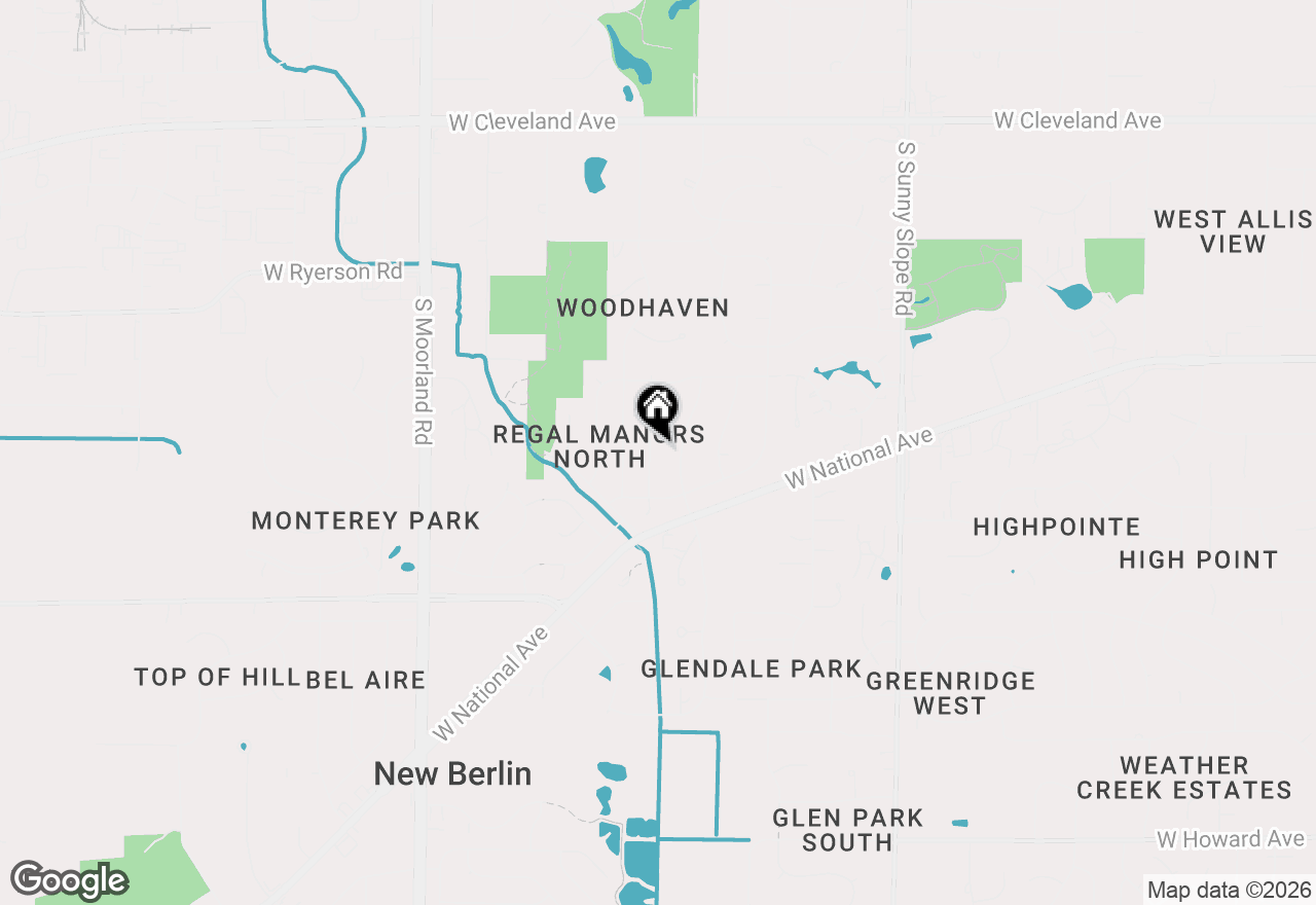 Map of 3260 S Regal Dr, New Berlin, WI 53151