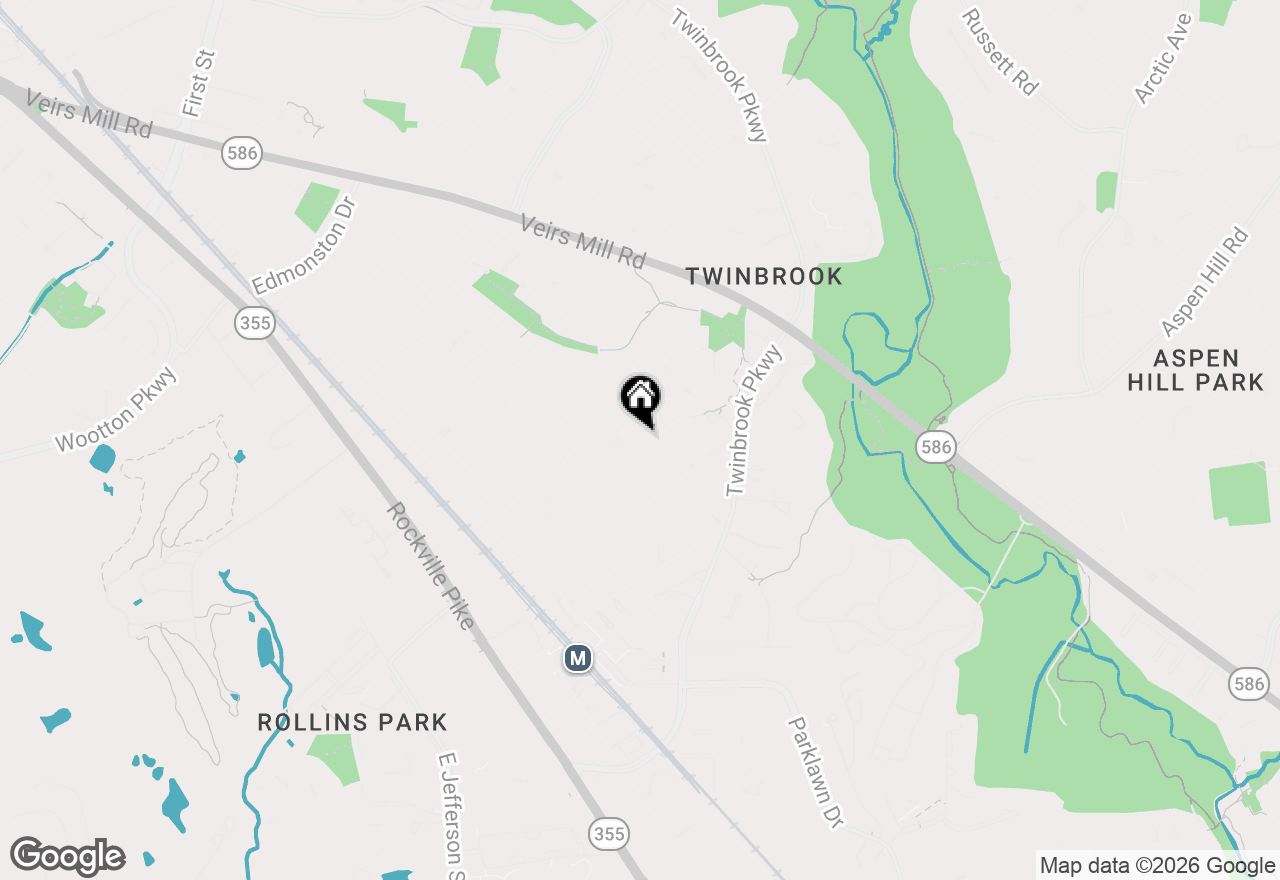 Map of 5723 Wainwright Avenue, Rockville, MD 20851