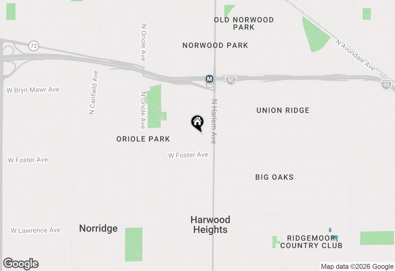 Map of 5300 N Oconto Avenue, Chicago, IL 60656