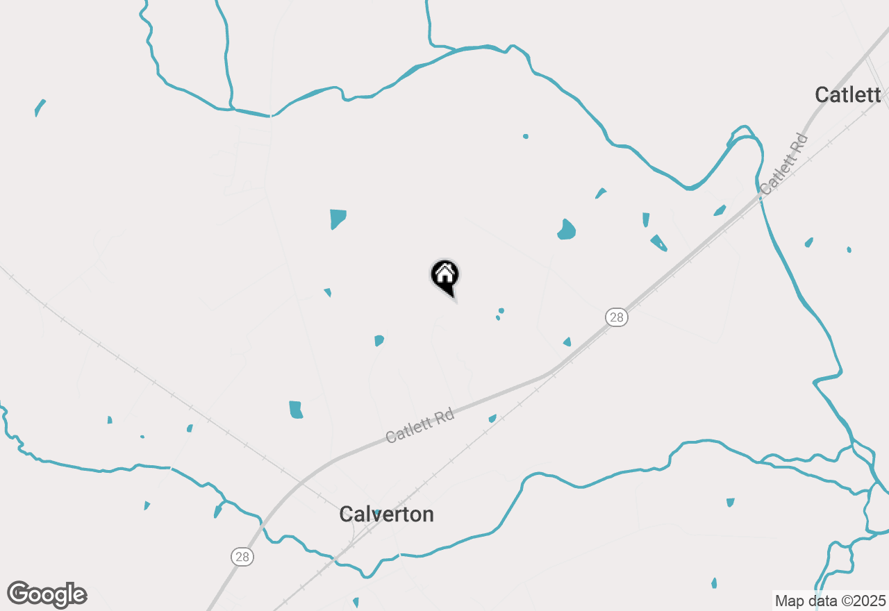 Map of 9463 Tapp Hollow Lane, Catlett, VA 20119