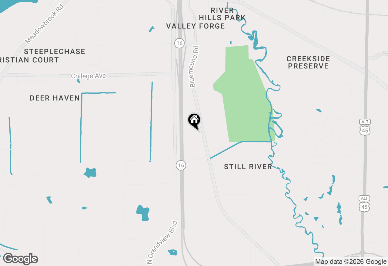 Map of W251 N2464 Valleyview Cir, Pewaukee, WI 53072