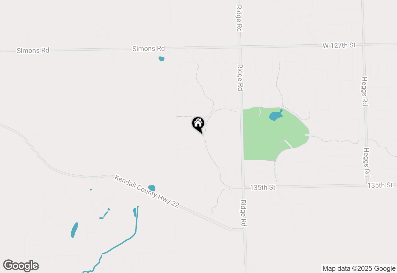 Map of 27107 Thornwood Boulevard, Plainfield, IL 60585