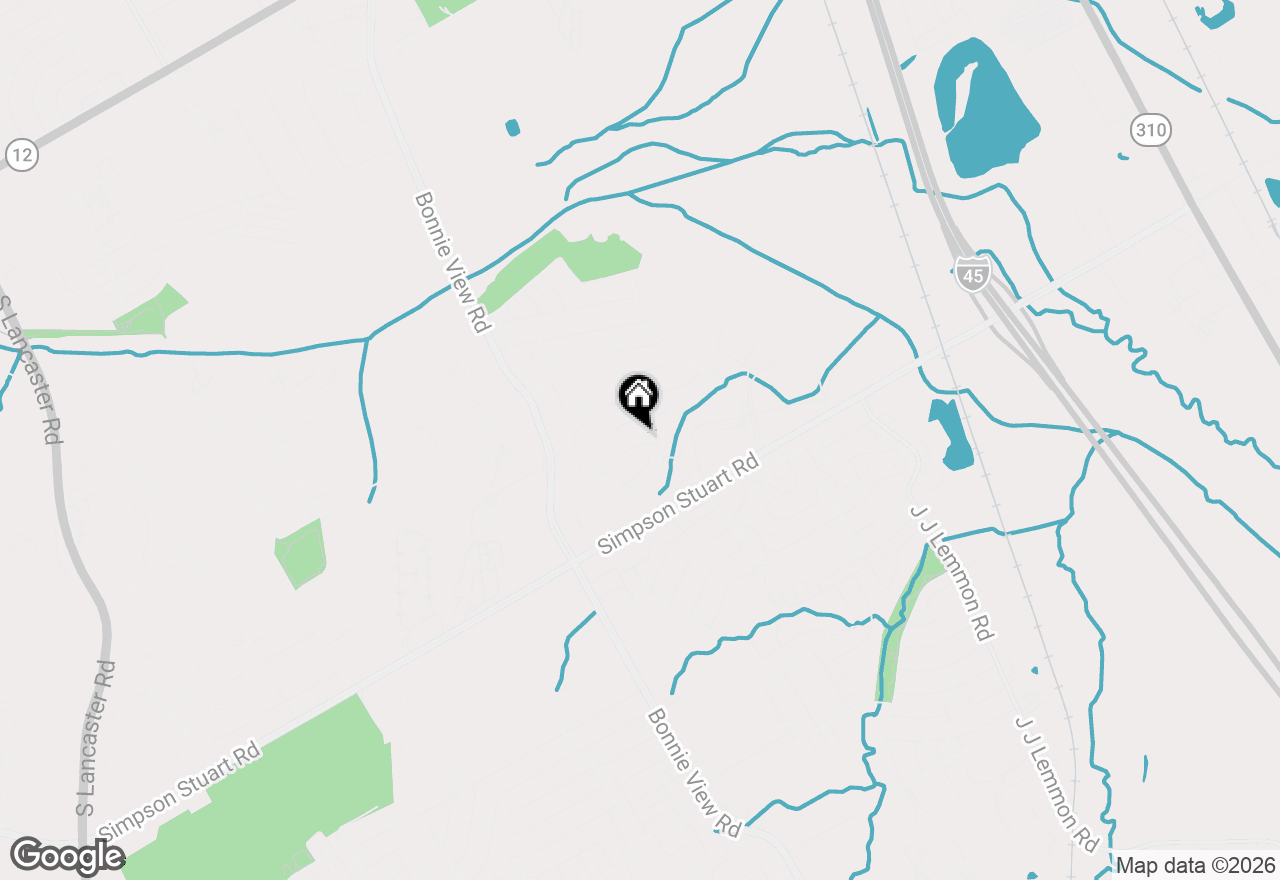 Map of 3724 Moonstone Drive, Dallas, TX 75241