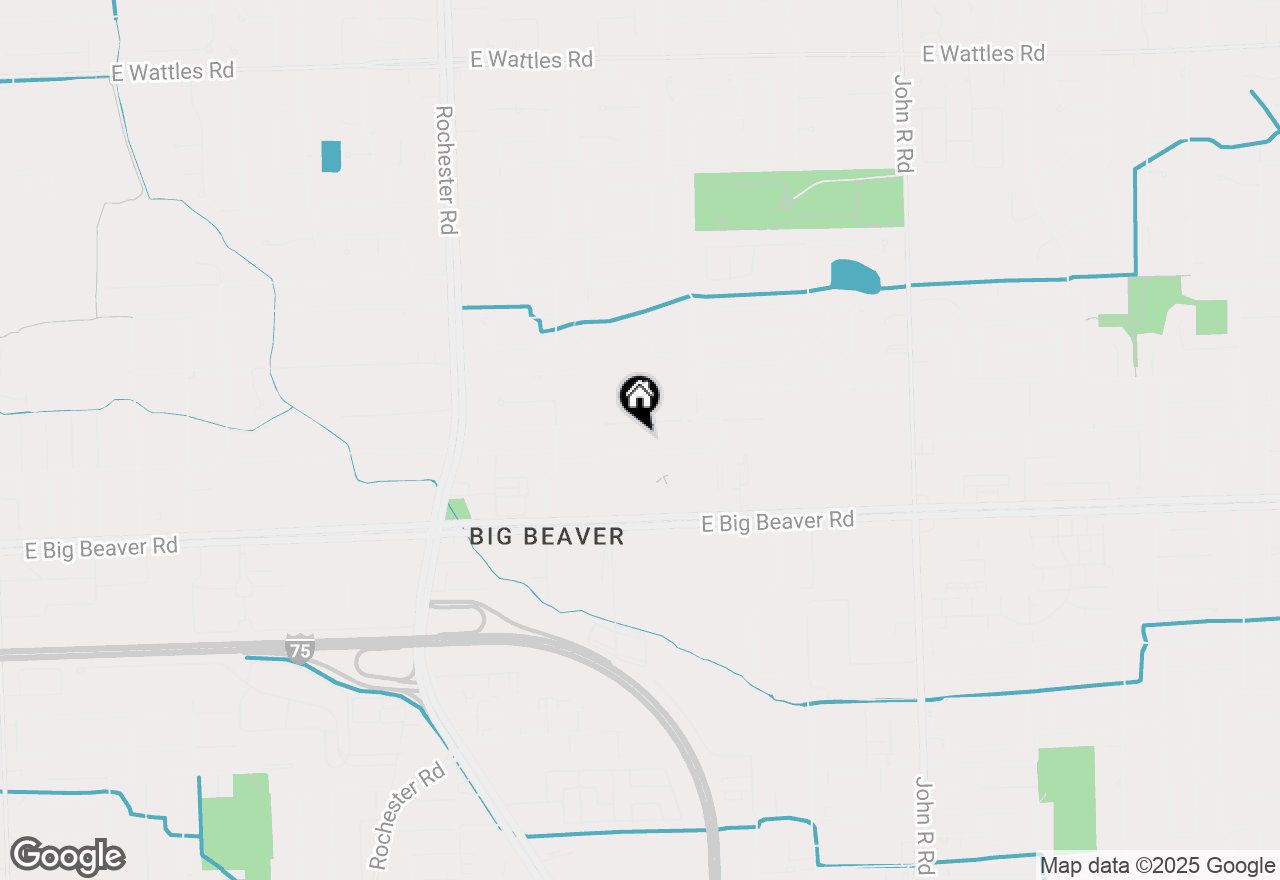 Map of 1387 Hartland Drive, Troy, MI 48083