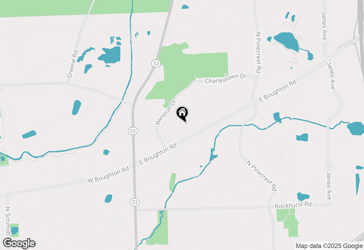 Map of 549 Monroe Road #549, Bolingbrook, IL 60440