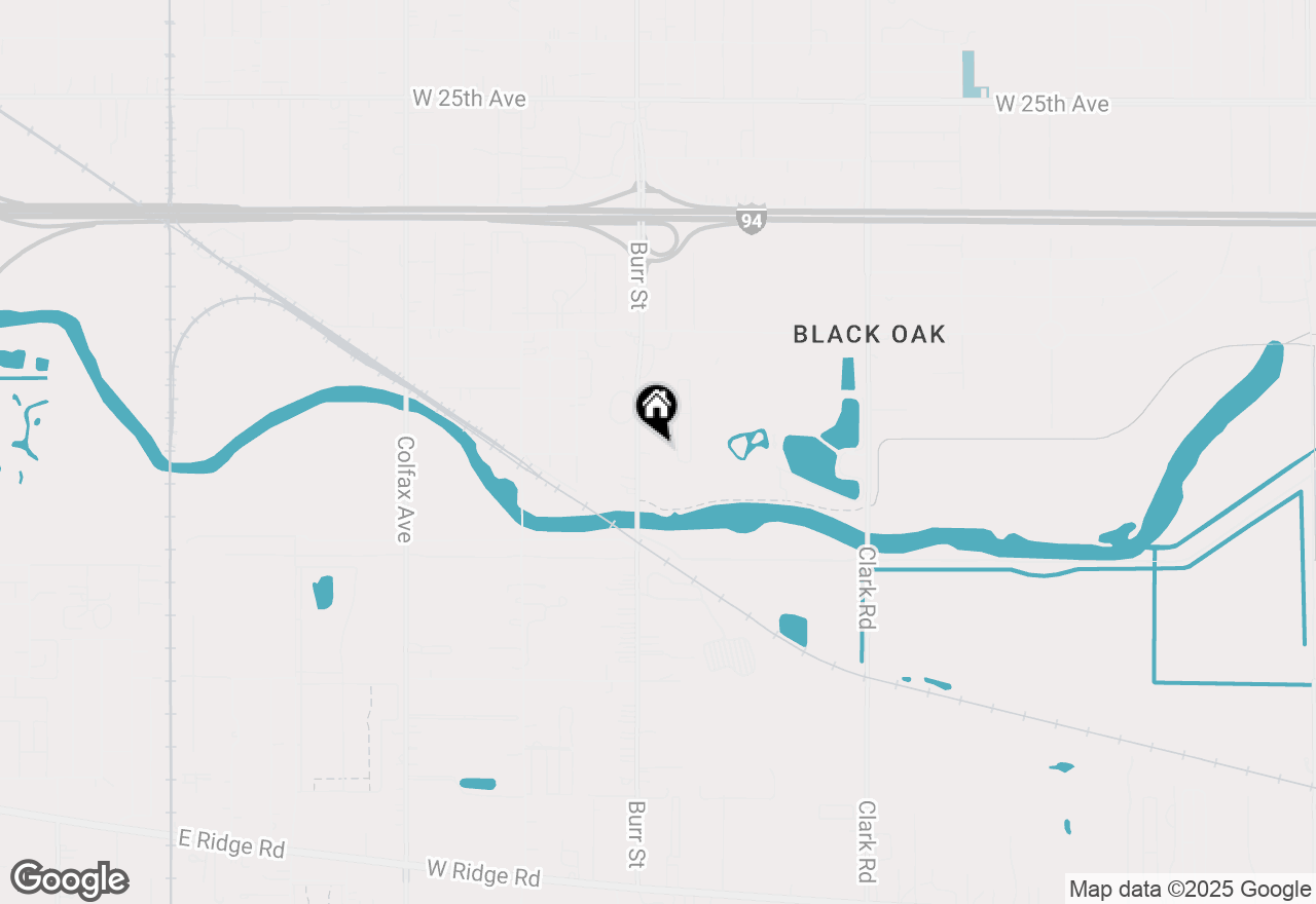 Map of 3131 Burr Street, Gary, IN 46406