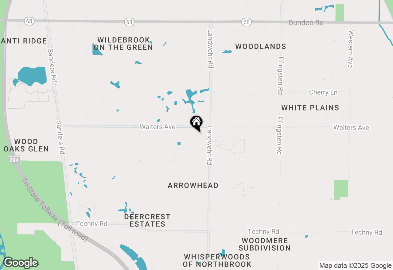 Map of 1462 Hemlock Knoll Terrace, Northbrook, IL 60062