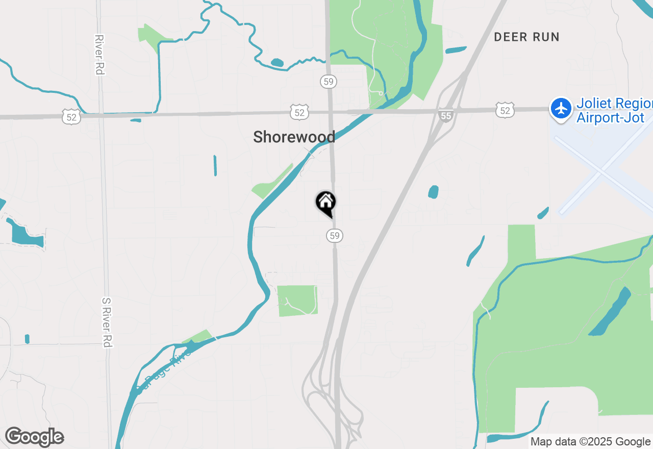 Map of 103 Shorewood Lane, Shorewood, IL 60404