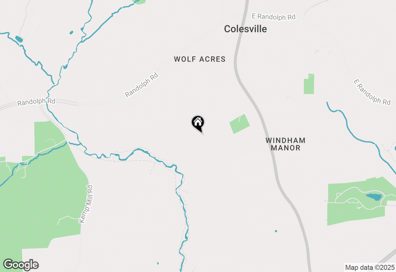 Map of 12516 Two Farm Drive, Silver Spring, MD 20904