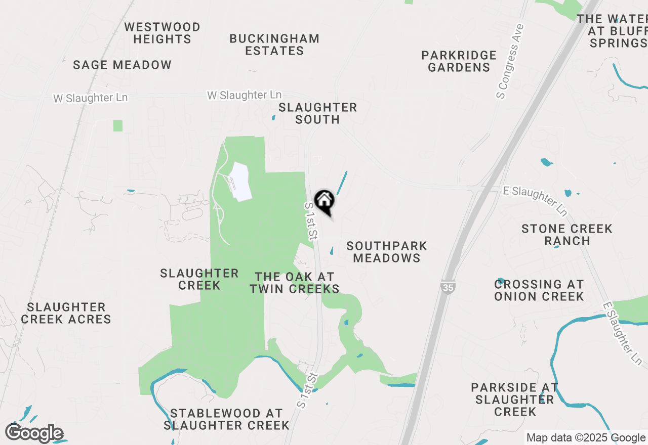 Map of 9709 Alex Ln, Austin, TX 78748