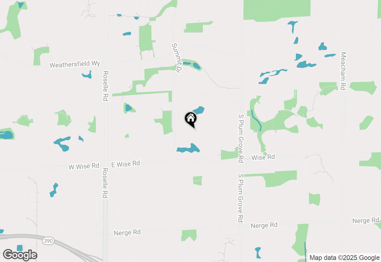 Map of 507 Mallard Court #507, Schaumburg, IL 60193