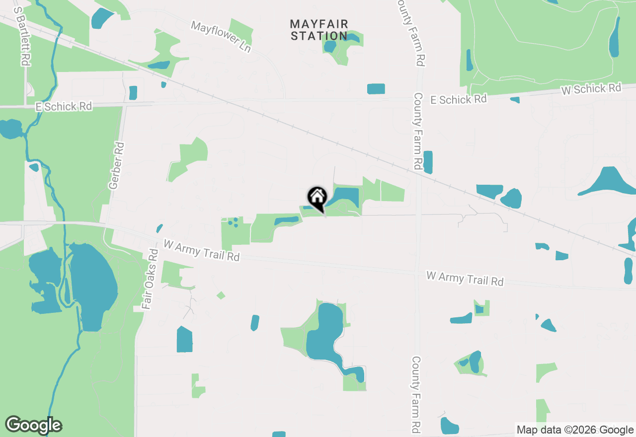 Map of 2152 Mallard Lane, Hanover Park, IL 60133