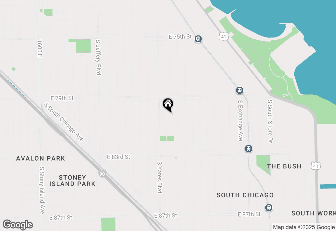 Map of 8013 S Phillips Avenue, Chicago, IL 60617