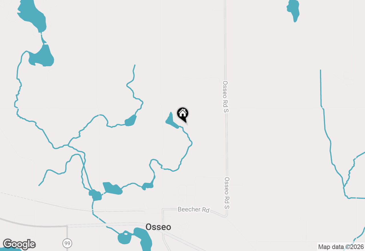 Map of 2175 Bird Lake Road S, Osseo, MI 49266