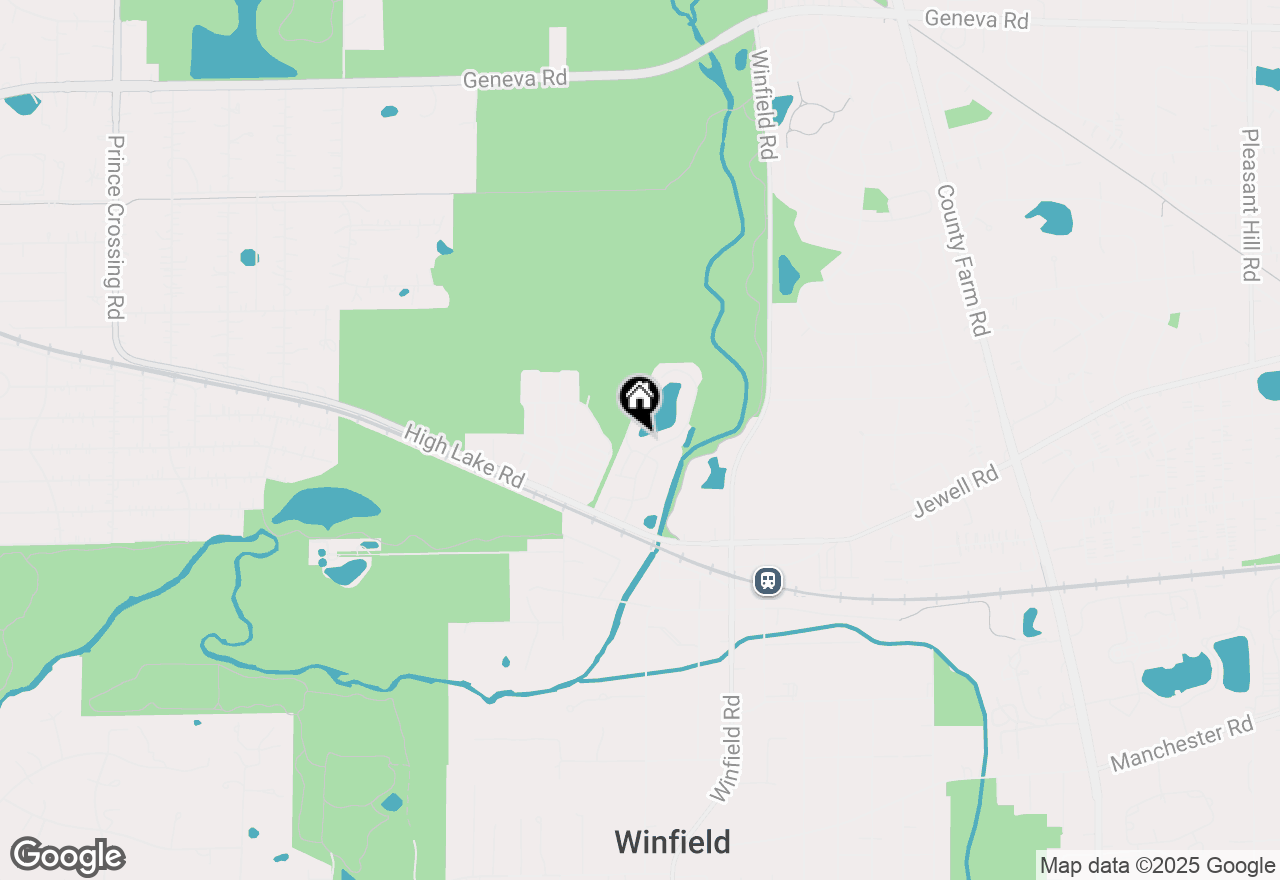 Map of 0N120 Windermere Road #2007, Winfield, IL 60190