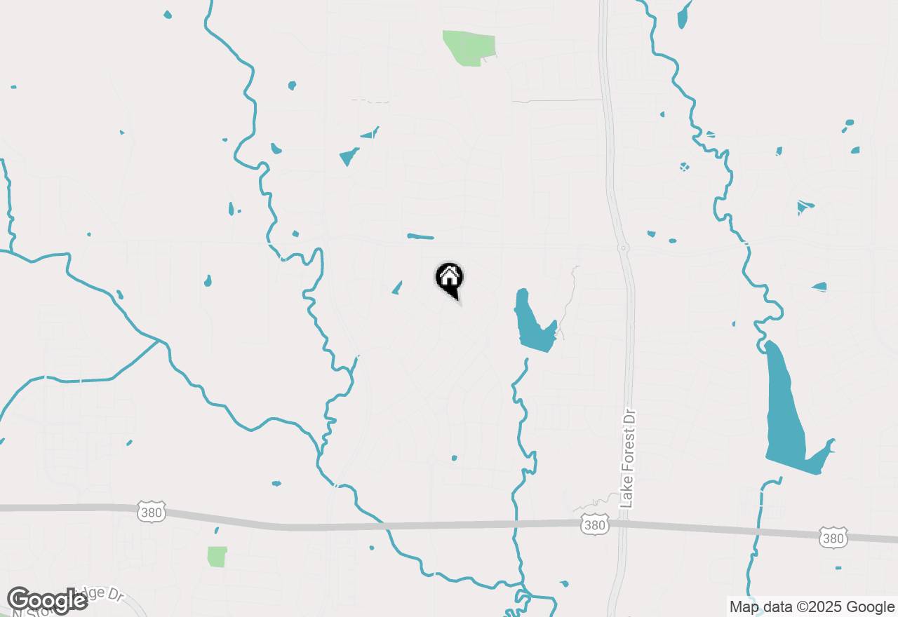 Map of 5517 Mount Joy Drive, Mckinney, TX 75071