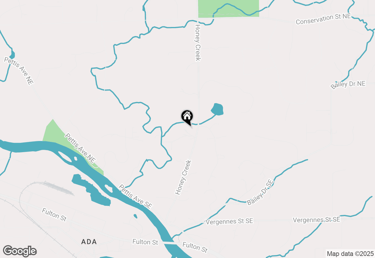 Map of 175 Honey Creek Avenue Ne, Ada, MI 49301