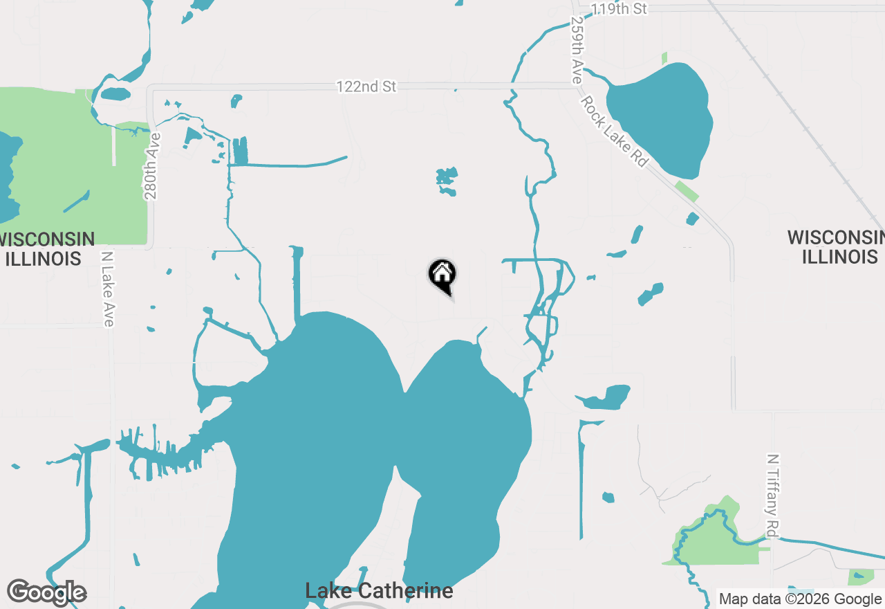 Map of 43319 N Catherine Avenue, Antioch, IL 60002