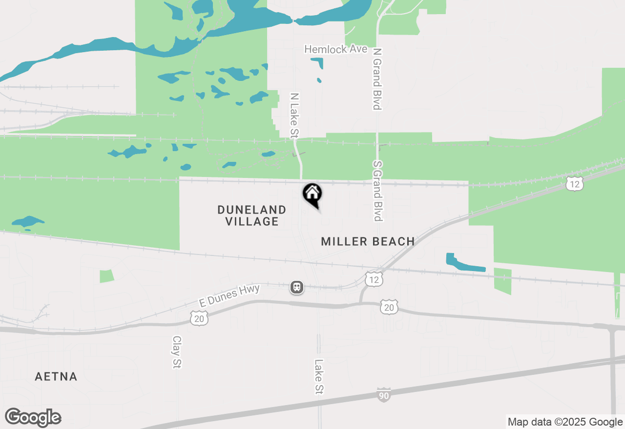 Map of 394 S Hancock Street, Gary, IN 46403